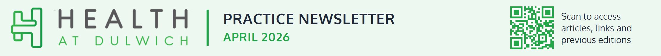 April 2026 Newsletter